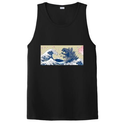 Monster VS the Great Wave Of Kanagaw PosiCharge Competitor Tank