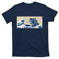 Monster VS the Great Wave Of Kanagaw T-Shirt