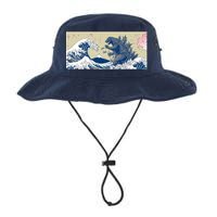 Monster VS the Great Wave Of Kanagaw Bucket Hat