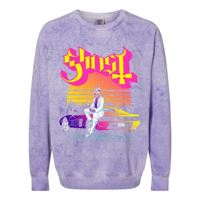 Ghost Papa 2 Vice Colorblast Crewneck Sweatshirt