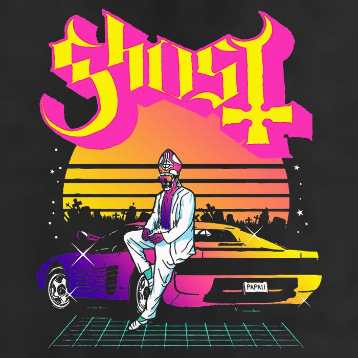 Ghost Papa 2 Vice 7 Panel Mesh Trucker Snapback Hat