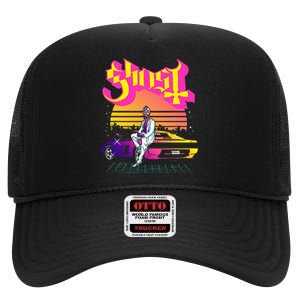 Ghost Papa 2 Vice High Crown Mesh Back Trucker Hat