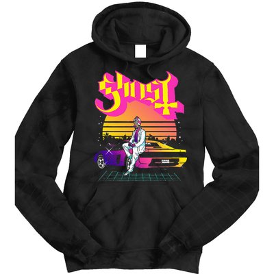 Ghost Papa 2 Vice Tie Dye Hoodie