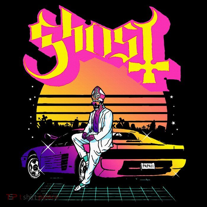 Ghost Papa 2 Vice Womens T-Shirt