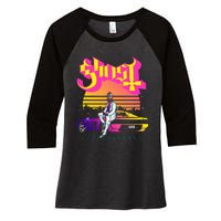 Ghost Papa 2 Vice Women's Tri-Blend 3/4-Sleeve Raglan Shirt