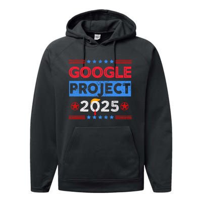 Google Project 2025 Retro Performance Fleece Hoodie