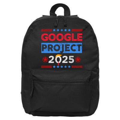 Google Project 2025 Retro 16 in Basic Backpack