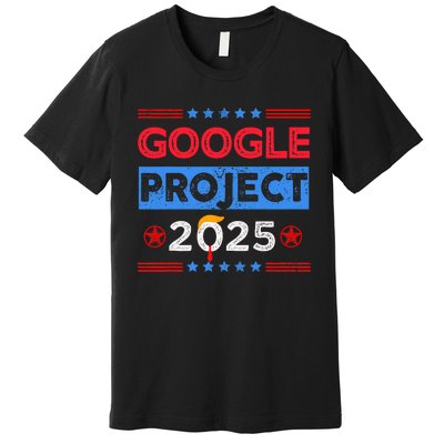 Google Project 2025 Retro Premium T-Shirt