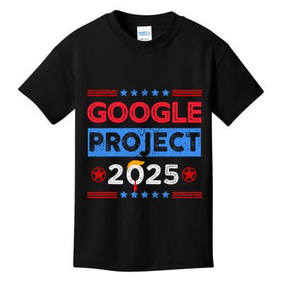 Google Project 2025 Retro Kids T-Shirt