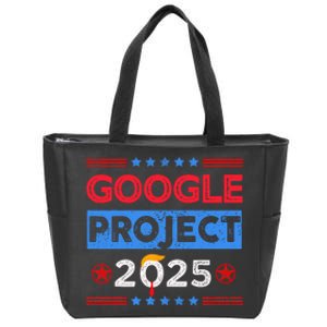 Google Project 2025 Retro Zip Tote Bag