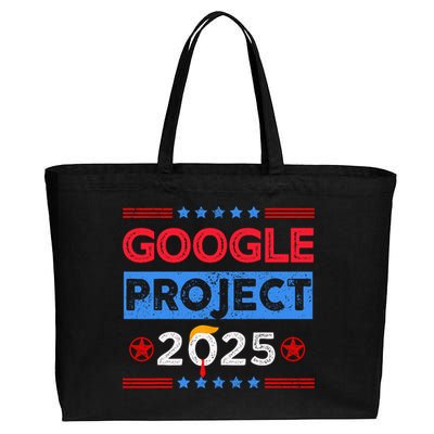 Google Project 2025 Retro Cotton Canvas Jumbo Tote