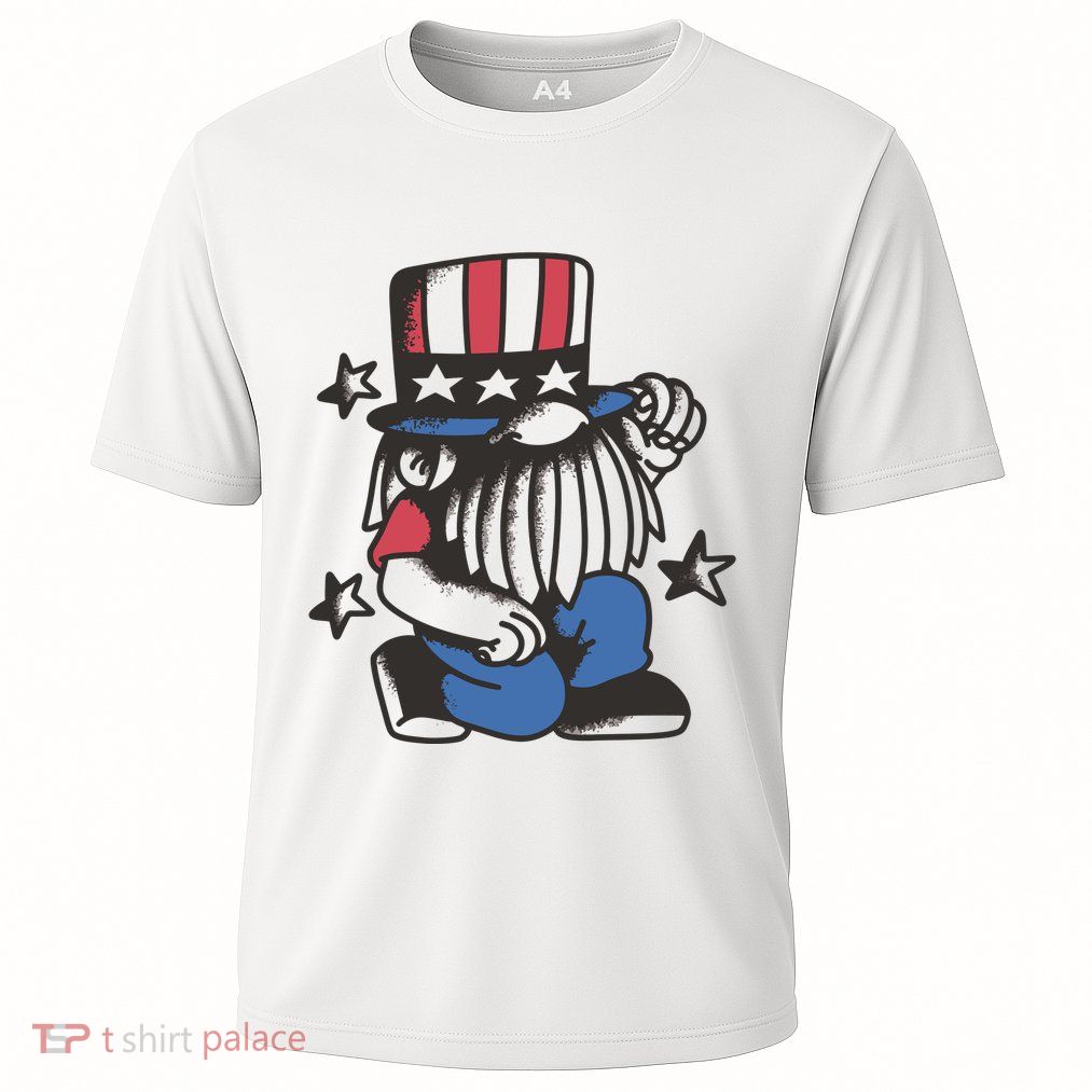 Gnome Patriot 4th Of July Performance Shirt