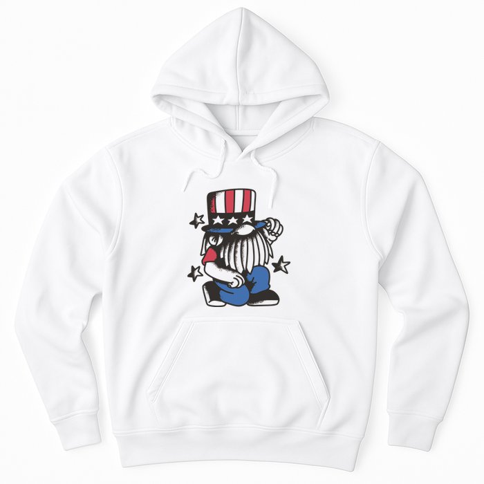 Gnome Patriot 4th Of July Hoodie