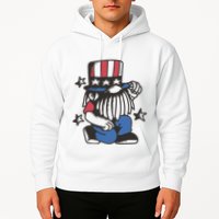 Gnome Patriot 4th Of July Hoodie