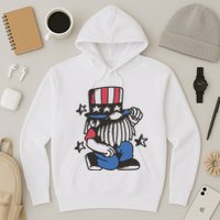 Gnome Patriot 4th Of July Hoodie