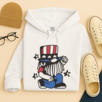 Gnome Patriot 4th Of July Hoodie