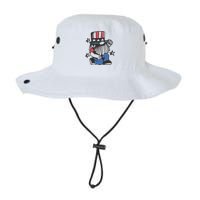 Gnome Patriot 4th Of July Legacy Cool Fit Booney Bucket Hat