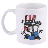 Gnome Patriot 4th Of July 11oz C Handle Ceramic Mug