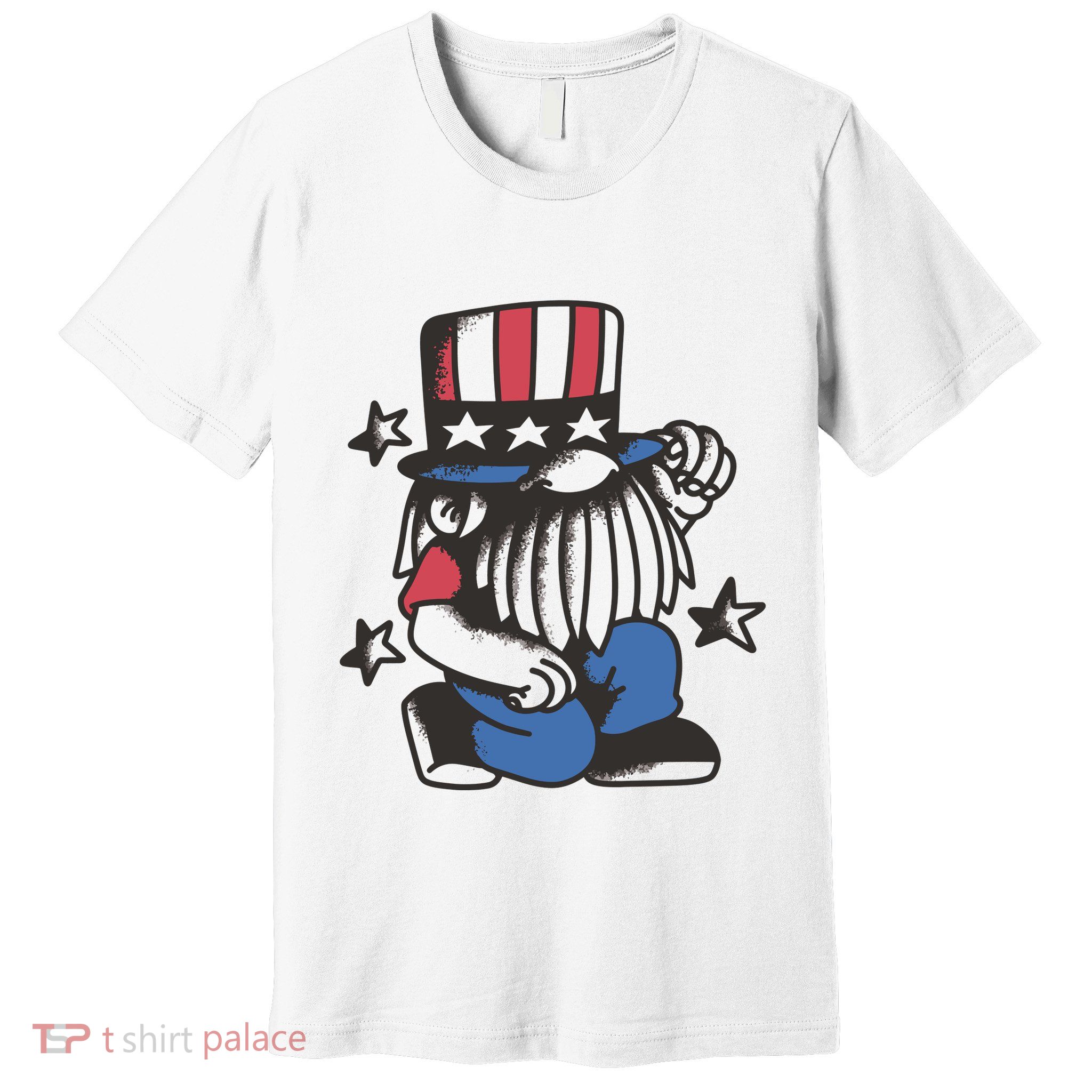 Gnome Patriot 4th Of July Premium T-Shirt