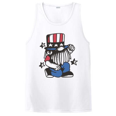 Gnome Patriot 4th Of July PosiCharge Competitor Tank