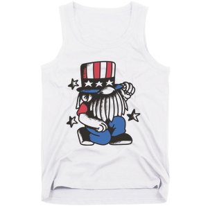 Gnome Patriot 4th Of July Tank Top