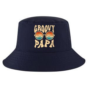 Groovy Papa 70s Aesthetic Nostalgia 1970S Retro Groovy Dad Cool Comfort Performance Bucket Hat