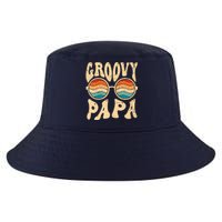 Groovy Papa 70s Aesthetic Nostalgia 1970S Retro Groovy Dad Cool Comfort Performance Bucket Hat