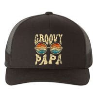 Groovy Papa 70s Aesthetic Nostalgia 1970S Retro Groovy Dad Yupoong Adult 5-Panel Trucker Hat