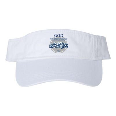 God Psalm 91 Gospel Biblical Valucap Bio-Washed Visor