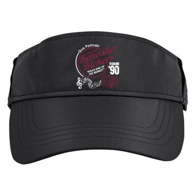 Gus Polinski And The Kenosha Kickers TShirt Home Alone Adult Drive Performance Visor