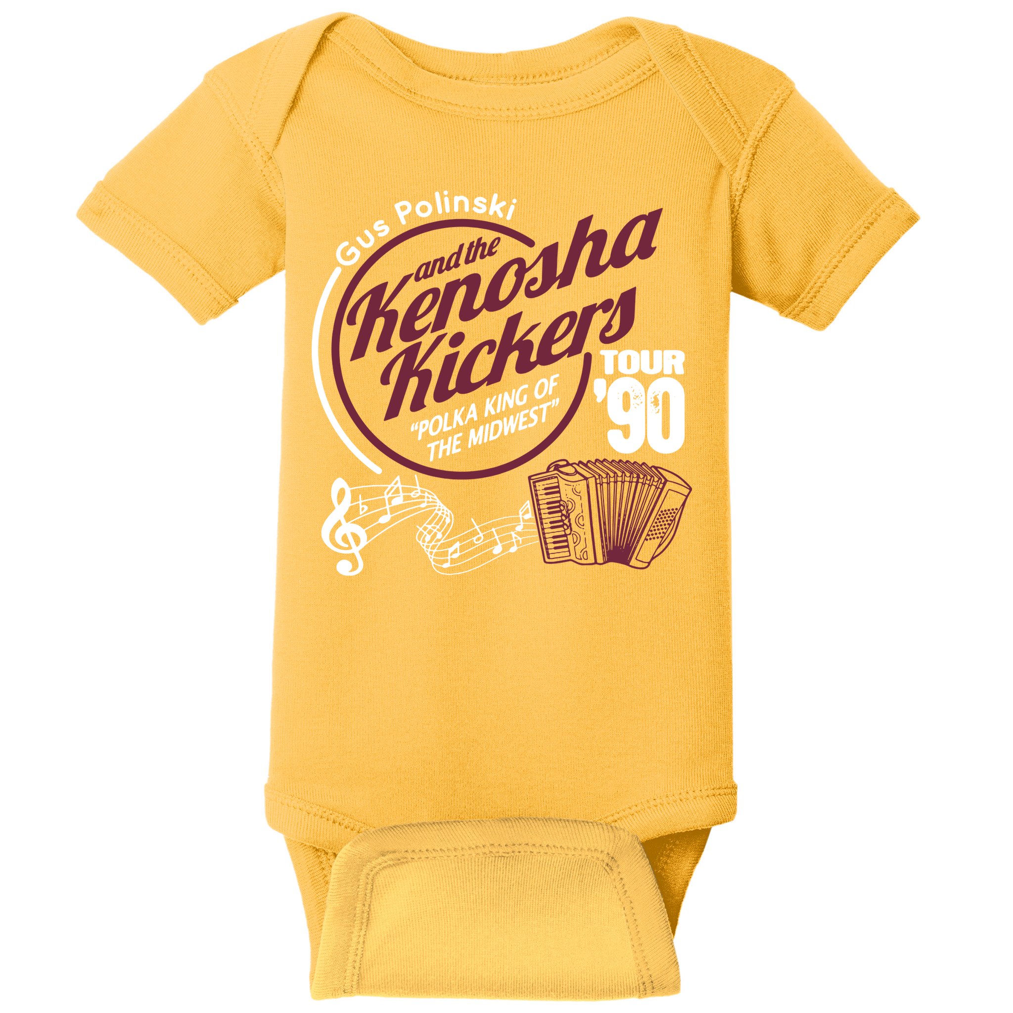 Gus Polinski And The Kenosha Kickers TShirt Home Alone Baby Bodysuit