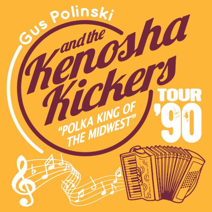 Gus Polinski And The Kenosha Kickers TShirt Home Alone Golf Towel