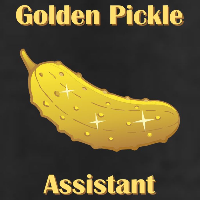 Golden Pickle Assistant | Golden Pickle | Fun Pickleball | Pickleball Award Adult Drive Performance Visor