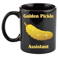 Golden Pickle Assistant | Golden Pickle | Fun Pickleball | Pickleball Award 11oz C Handle Ceramic Mug