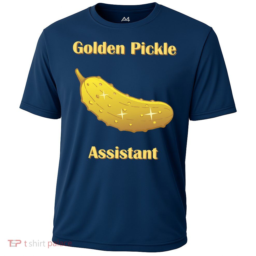 Golden Pickle Assistant | Golden Pickle | Fun Pickleball | Pickleball Award Performance Shirt