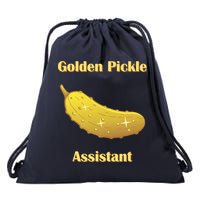 Golden Pickle Assistant | Golden Pickle | Fun Pickleball | Pickleball Award Drawstring Bag