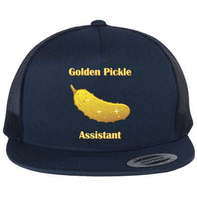 Golden Pickle Assistant | Golden Pickle | Fun Pickleball | Pickleball Award Flatbill Hat