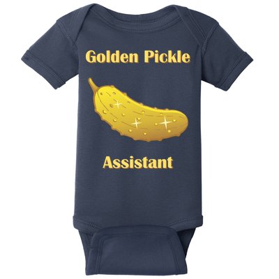 Golden Pickle Assistant | Golden Pickle | Fun Pickleball | Pickleball Award Baby Bodysuit