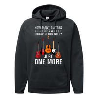 Guitar Player Art For Women Guitarist Performance Fleece Hoodie