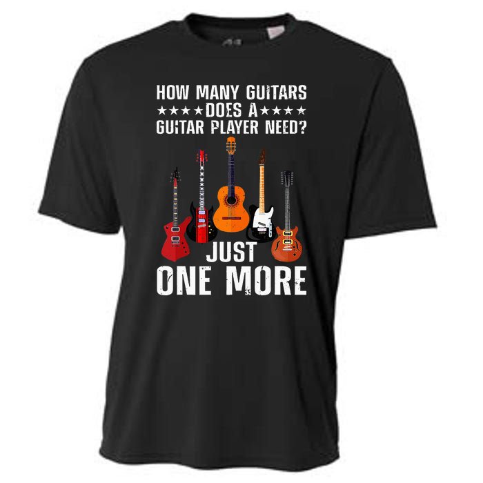 Guitar Player Art For Women Guitarist Cooling Performance Crew T-Shirt