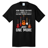 Guitar Player Art For Women Guitarist Tall T-Shirt