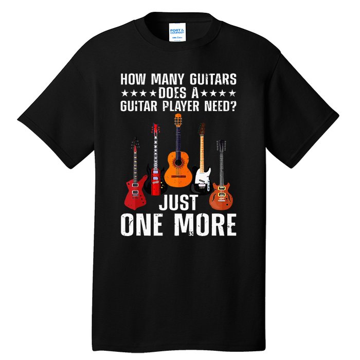 Guitar Player Art For Women Guitarist Tall T-Shirt