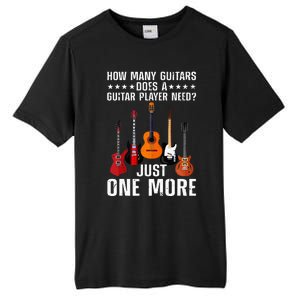 Guitar Player Art For Women Guitarist Tall Fusion ChromaSoft Performance T-Shirt