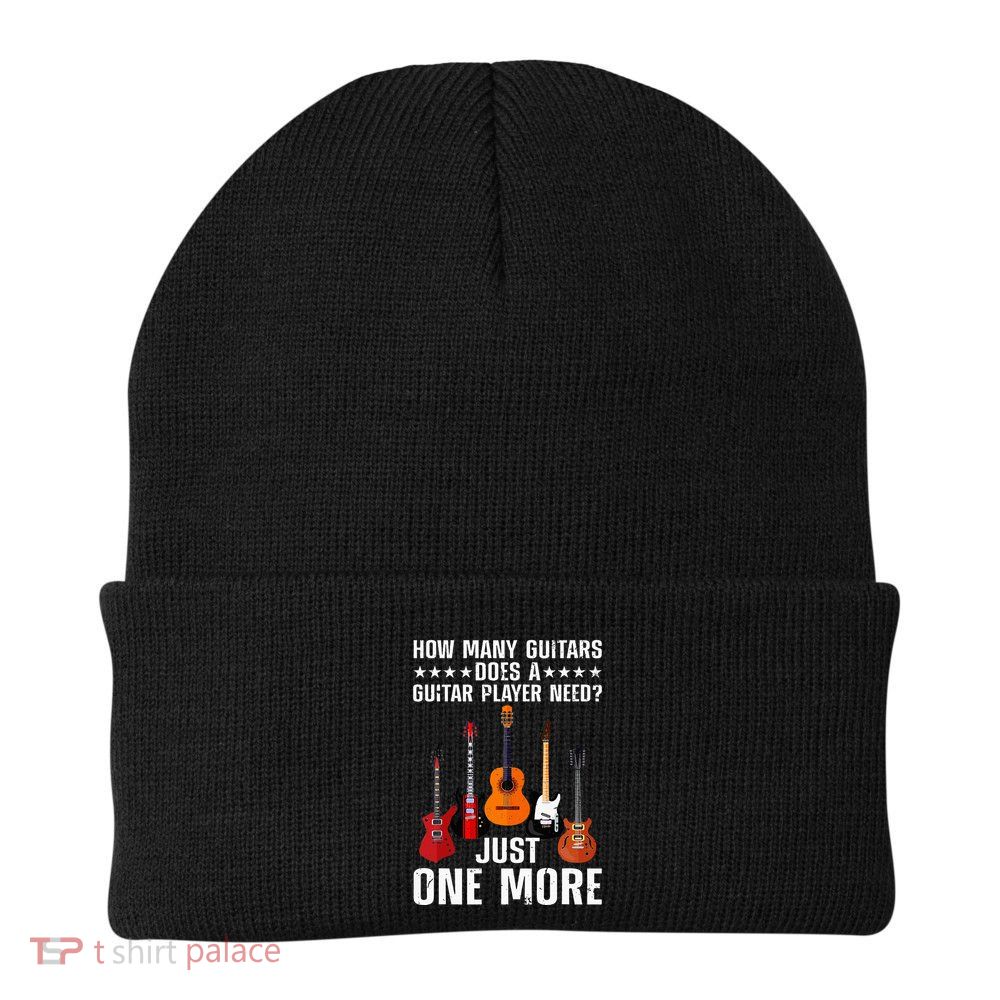 Guitar Player Art For Women Guitarist Knit Cap Winter Beanie