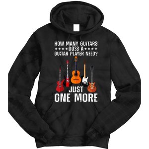 Guitar Player Art For Women Guitarist Tie Dye Hoodie