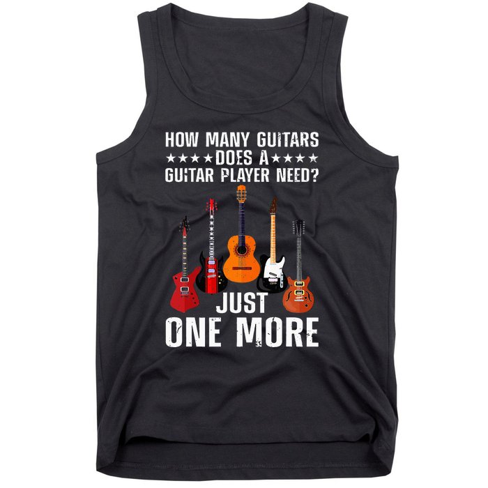 Guitar Player Art For Women Guitarist Tank Top