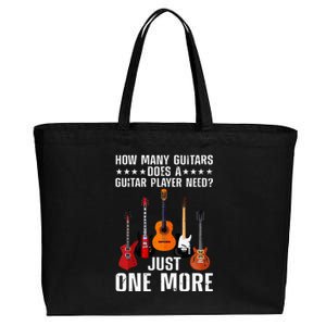 Guitar Player Art For Women Guitarist Cotton Canvas Jumbo Tote