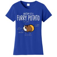 Guinea Pig Anatomy Of Furry Potato Funny Cavy Women's T-Shirt