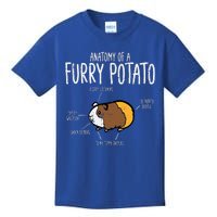 Guinea Pig Anatomy Of Furry Potato Funny Cavy Kids T-Shirt