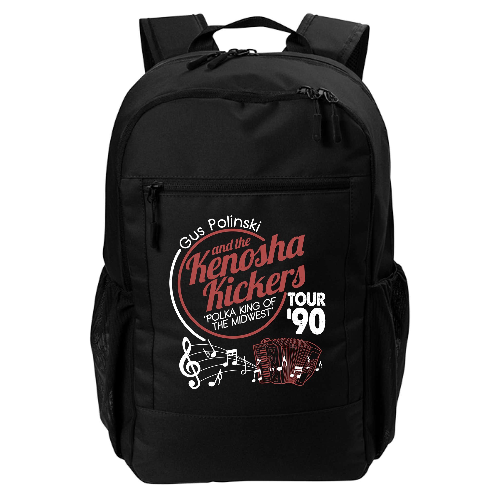 Gus Polinski And The Kenosha Kickers Polka King Of The Midwest 1990 Tour Backpack